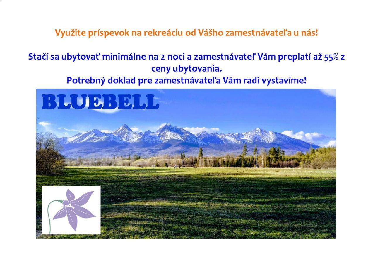 Bluebell Διαμέρισμα Mengusovce Εξωτερικό φωτογραφία